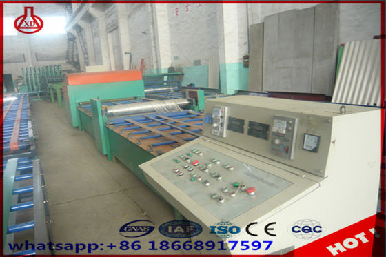 স্ট্র পার্টিকল বোর্ড উত্পাদন লাইন / ল্যামিনেটিং মেশিন ফ্রি স্ট্যান্ডিং টাইপ