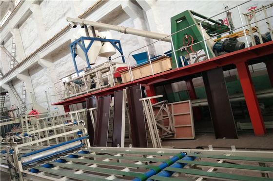 স্বয়ংক্রিয় এমজিও ম্যাগনেসিয়াম অক্সাইড ফায়ারপ্রুফ ড্রাইওয়াল বোর্ড তৈরির মেশিন উৎপাদন লাইন