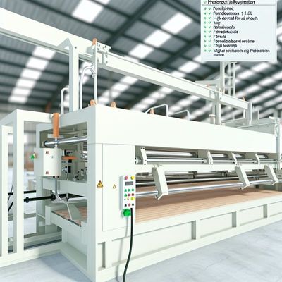 উচ্চ নমনীয় শক্তি কাস্টমাইজড সিমেন্ট বোর্ড তৈরির মেশিন ফর্মালডিহাইড নিঃসরণ ≤1.5mg/L এবং জল শোষণ ≤10%