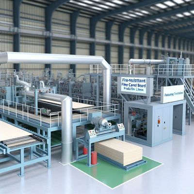 কাস্টমাইজযোগ্য বিকল্প সহ ৫-২০ মিলিয়ন M2/বছর অগ্নি-প্রতিরোধী ফাইবার সিমেন্ট বোর্ড উৎপাদন লাইন, বোর্ডের পুরুত্ব ৩-২৫ মিমি