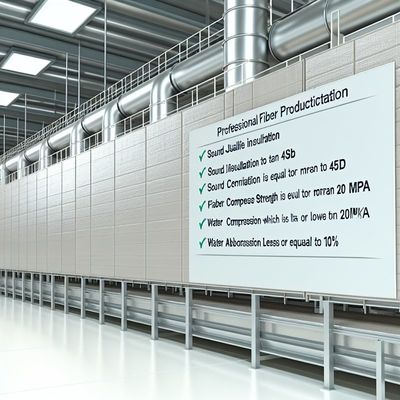 উচ্চ শক্তি সম্পন্ন শব্দ নিরোধক ফাইবার সিমেন্ট বোর্ড উৎপাদন লাইন, যা চাপ সহ্য করার ক্ষমতা ≥20Mpa এবং কম জল শোষণ ক্ষমতা সম্পন্ন