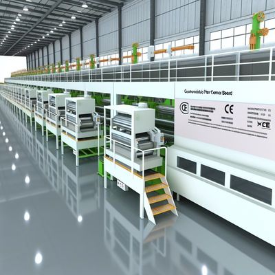 আর্দ্রতা প্রতিরোধের কাস্টমাইজযোগ্য ফাইবার সিমেন্ট বোর্ড উৎপাদন লাইন, যা শক্তিশালী সংকোচন ক্ষমতা সম্পন্ন