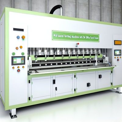 ডেল্টা টাচ স্ক্রিন সহ ওয়াল প্যানেল তৈরির মেশিন, ৩৮০V ৫০Hz