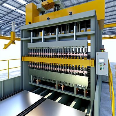 দ্রুত নির্মাণ প্রাচীর প্যানেল তৈরির মেশিন ৩৮০V ০.৩-০.৮মিমি উপাদান পুরুত্বের সাথে