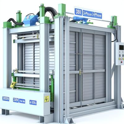 ওয়াল প্যানেল তৈরির মেশিন ৩৮০V ৩ ফেজ, ৪-ঘণ্টা অগ্নি-প্রতিরোধী প্যানেল সহ
