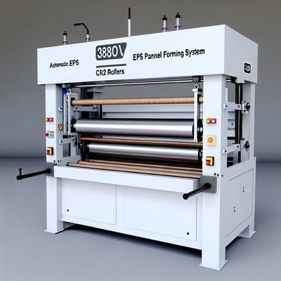 380V ওয়াল প্যানেল তৈরির মেশিন স্বয়ংক্রিয় EPS ফোমিং এবং Cr12 রোলার সহ