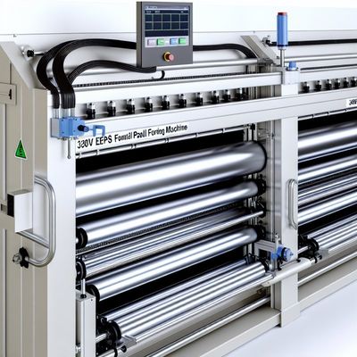 380V ওয়াল প্যানেল তৈরির মেশিন স্বয়ংক্রিয় EPS ফোমিং এবং Cr12 রোলার সহ