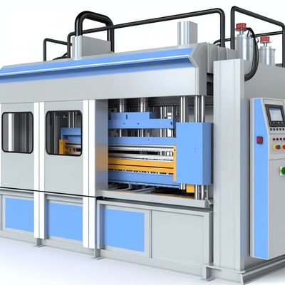 ডাবল ওয়াল প্যানেলের জন্য কাস্টম কালার ৩ ফেজ ওয়াল প্যানেল তৈরির মেশিন