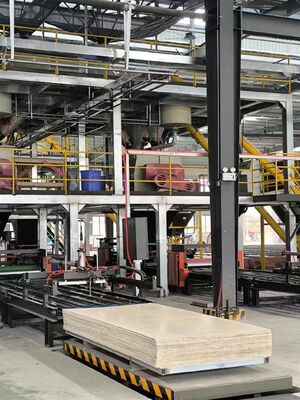 ওয়াল প্যানেল গঠন মেশিন এক্সপিএস ইনসুলেশন টাইল ব্যাক বোর্ড উত্পাদন লাইন দিয়ে সজ্জিত