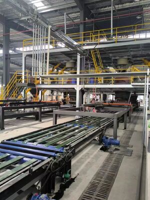 ভোল্টেজ 380v স্বয়ংক্রিয় আসবাবপত্র এক্সপিএস আইসোলেশন টাইল ব্যাকবোর্ড উত্পাদন লাইন