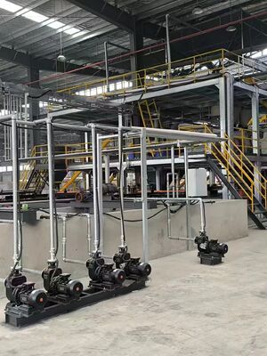 গ্রাহক-প্রয়োজনীয় রঙের ওয়াল প্যানেল XPS ইনসুলেশন টাইল ব্যাকের বোর্ড উৎপাদন লাইন