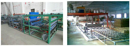 সেমি-অটোমেটিক গম স্ট্রো এমজিও বোর্ড মেশিন, টেকসই ওয়াল প্যানেল সরঞ্জাম