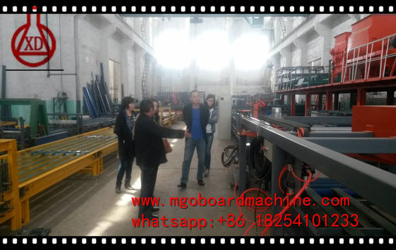 ঘর প্রিফ্যাব ম্যাগনেসিয়াম অক্সাইড রুফ টাইল তৈরির মেশিন / প্রোডাকশন লাইন সিই সার্টিফিকেট