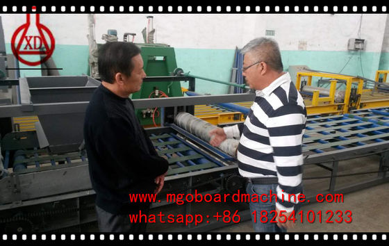 ঘর প্রিফ্যাব ম্যাগনেসিয়াম অক্সাইড রুফ টাইল তৈরির মেশিন / প্রোডাকশন লাইন সিই সার্টিফিকেট