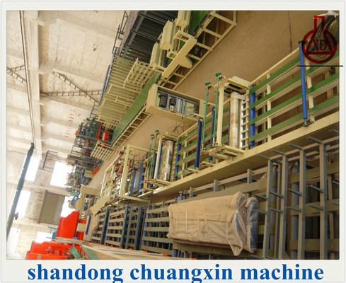 ফাইবার সিমেন্ট স্যান্ডউইচ প্যানেল তৈরির মেশিন, ম্যাগনেসিয়াম অক্সাইড বোর্ড উৎপাদন লাইন