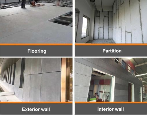 হোয়াইট ফাইবার সিমেন্ট বোর্ড মেশিন এবং বাইরের প্রাচীর বোর্ড মেশিন