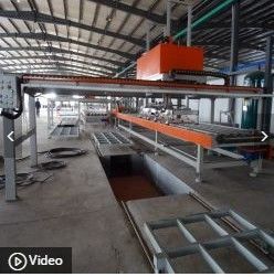 সার্টিফিকেট স্যান্ডিং এমজিও বোর্ড উৎপাদন লাইন এবং সিমেন্ট বোর্ড উৎপাদন লাইন