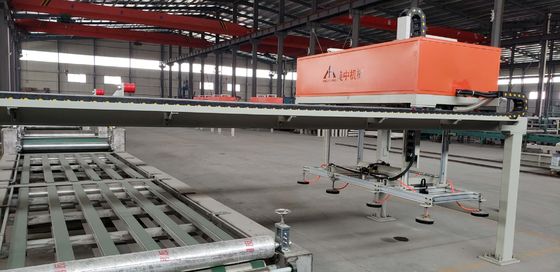 ফাইবার সিমেন্ট এমজিও ইপিএস কম্পোজিট স্যান্ডউইচ প্যানেল তৈরির মেশিন