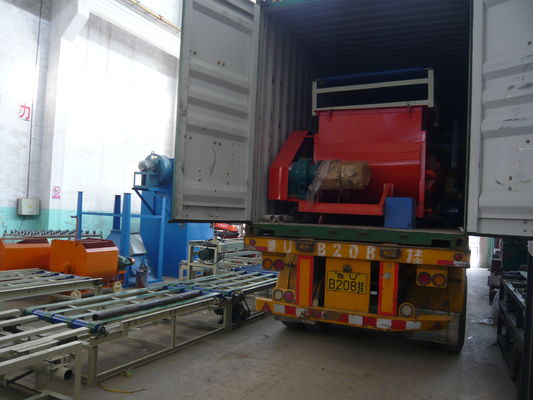 ফাইবার সিমেন্ট এবং স্যান্ডউইচ ওয়াল প্যানেল উৎপাদন লাইন, যার ক্ষমতা ২০০০ বর্গ মিটার