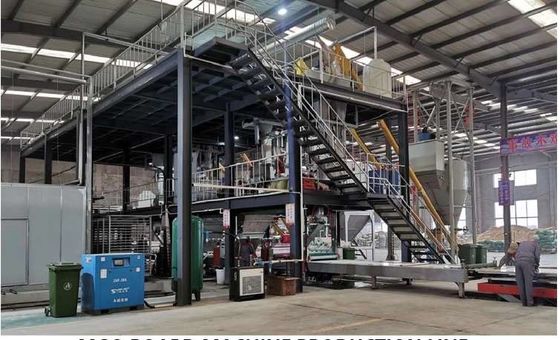 সিই ইস্পাত কাঠামো গ্লাস ম্যাগনেসিয়াম বোর্ড এবং ফাইবার সিমেন্ট বোর্ড মেশিন