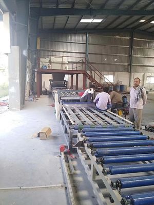 সিই ইস্পাত কাঠামো গ্লাস ম্যাগনেসিয়াম বোর্ড এবং ফাইবার সিমেন্ট বোর্ড মেশিন