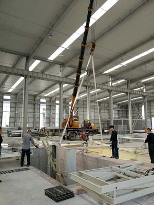 গ্লু স্প্রেডিং ওভারলেইং ড্রাইং অটোমেটিক ল্যামিনেশন এমজিও বোর্ড মেশিন