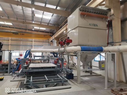 জিপসাম বোর্ড আঠা ছড়ানো বোর্ড এবং এমজিও বোর্ড ল্যামিনেশন মেশিন