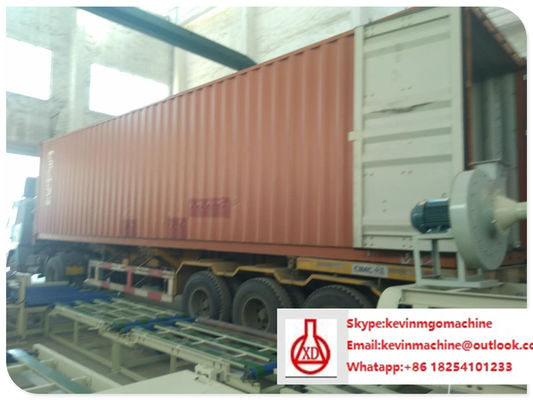 Adjustable Size Sandwich Production Line , Outside Wall Heat Preserving Mgo Board Machine