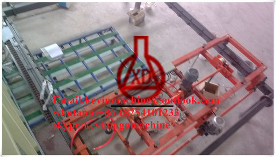 1500 শীট বড় ধারণক্ষমতা ম্যাগনেসিয়াম অক্সাইড বোর্ড উত্পাদন লাইন 1.15g/cm3 Ddensity