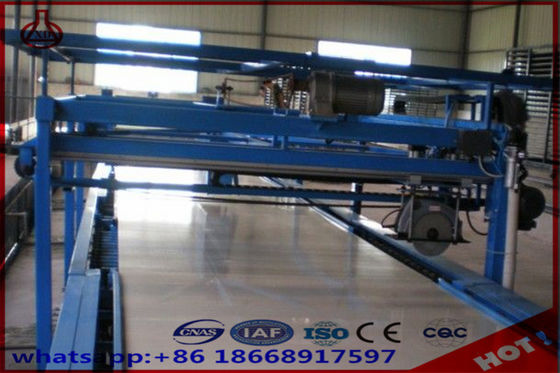 Straw Particle Board Production Line / Laminating Making Machine Free Standing Type